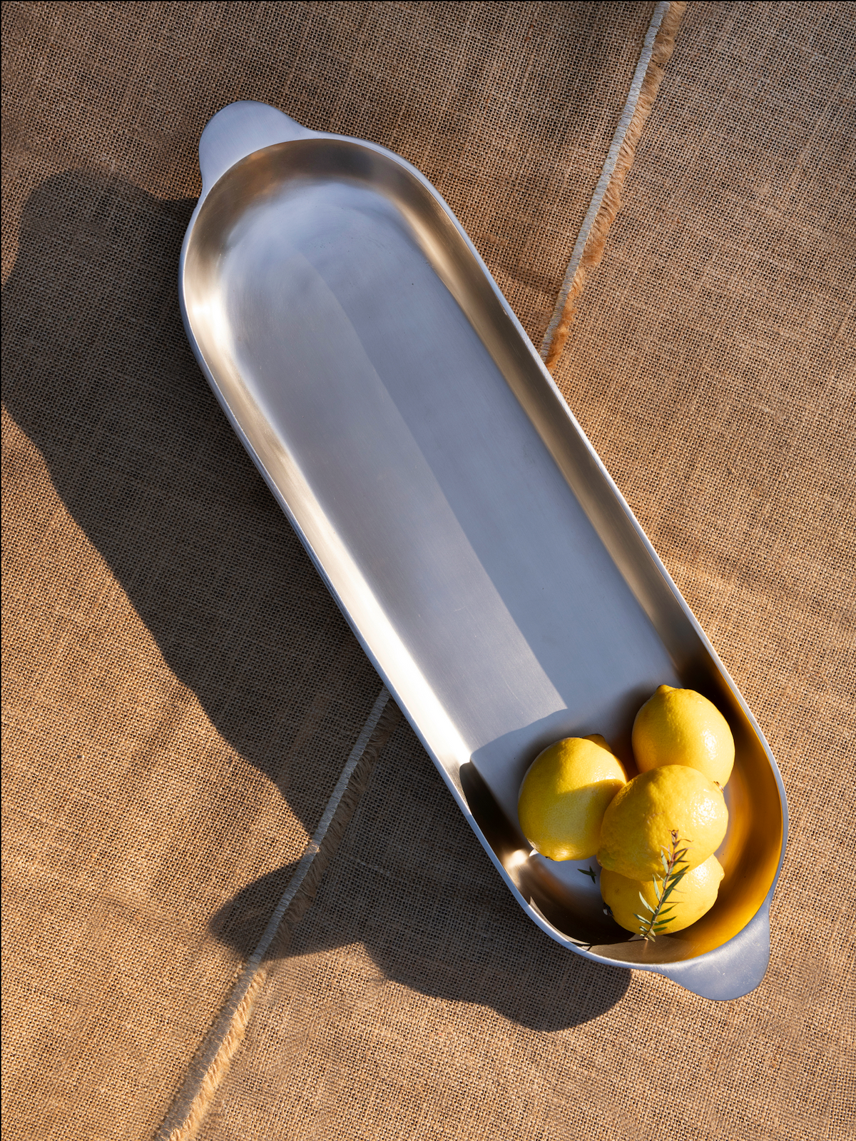 Stinson Nickel Long Trays - Set of 2