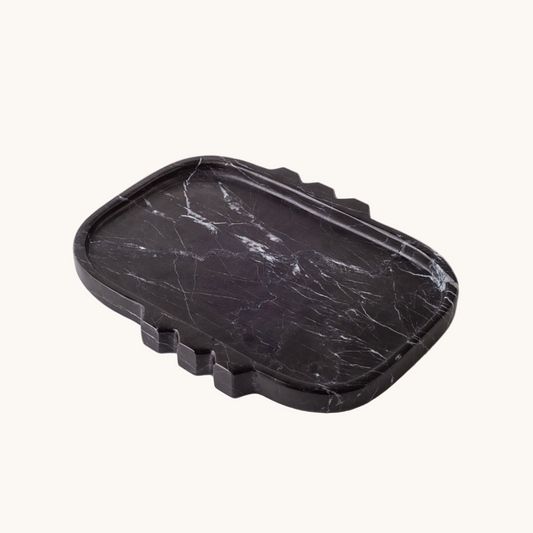 Noir Marble Vanity Tray