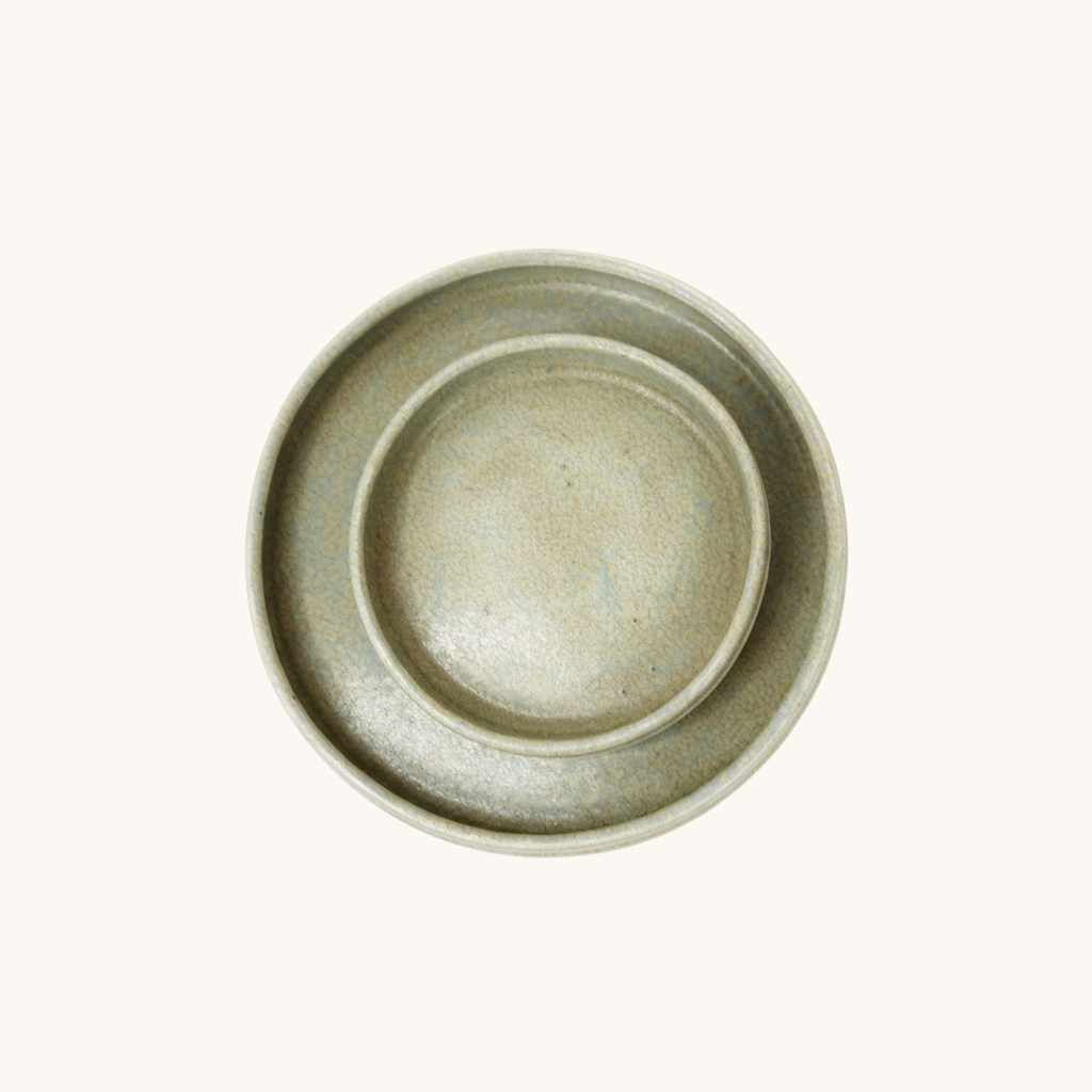 Agathe Glaze Plate Duo