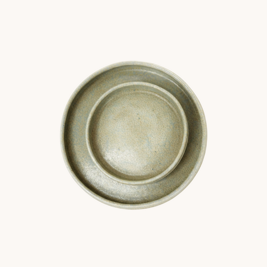 Agathe Glaze Plate Duo
