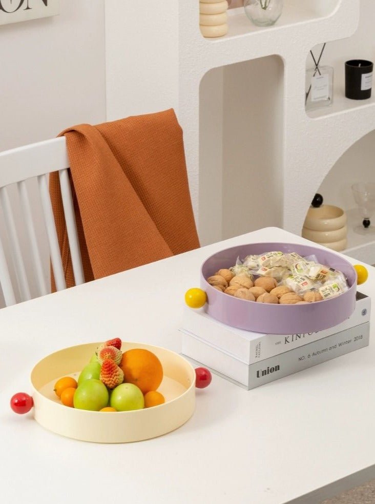 Jelly Bean Fruit Tray, Whimsical Dopamine Decorative Tray - Jelly Bean Tray-Passion Fruit - INSPECIAL HOME