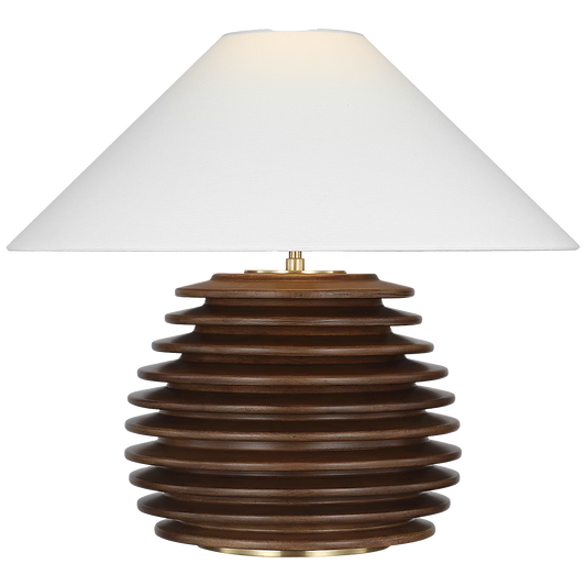 Crenelle 20" Stacked Table Lamp