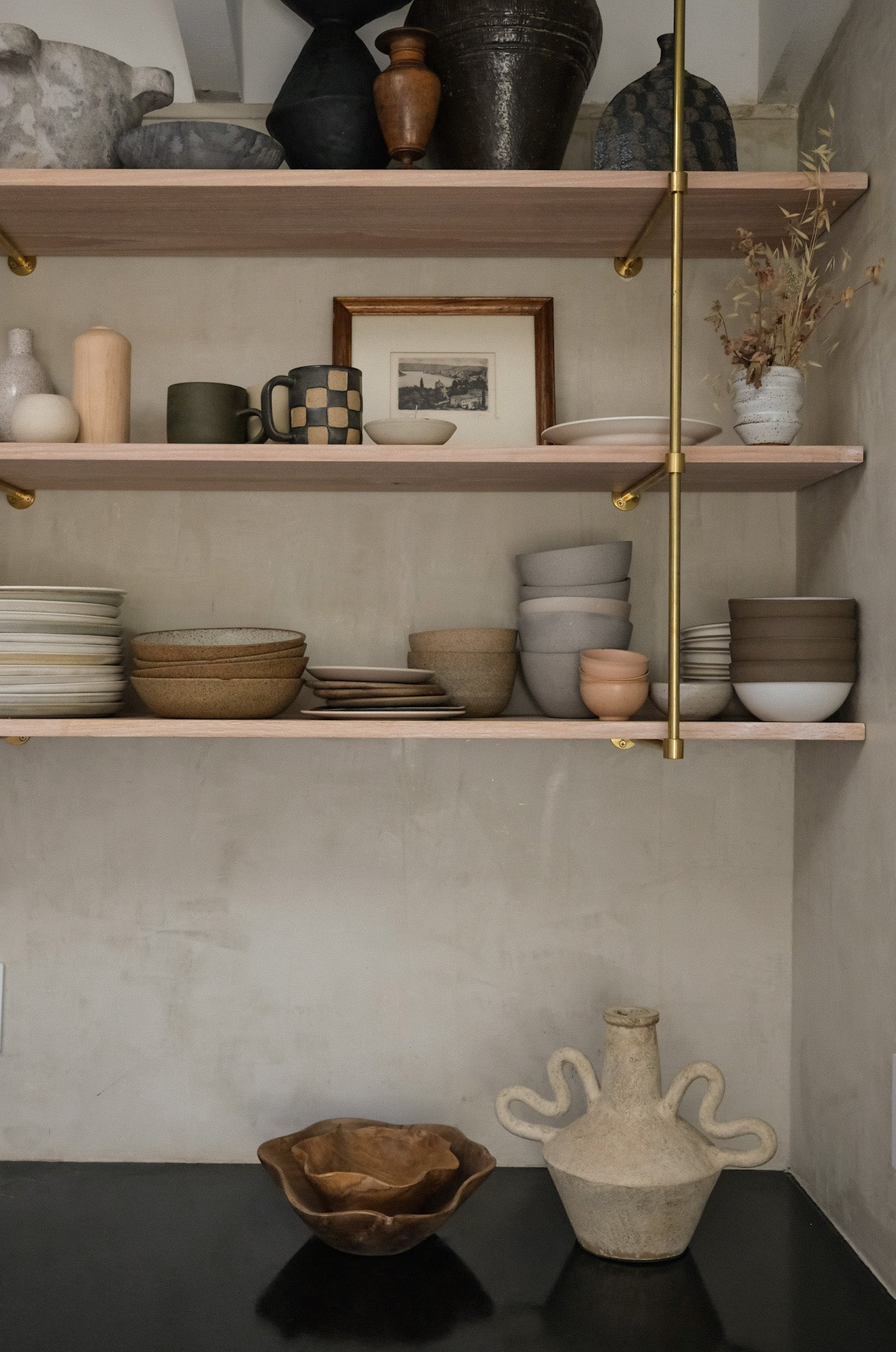 Dansa Coil-Handle Terracotta Vessel