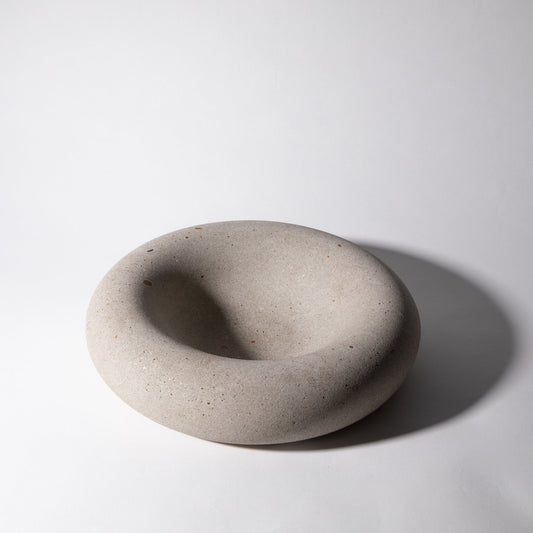 Ceramic bowl on a white background