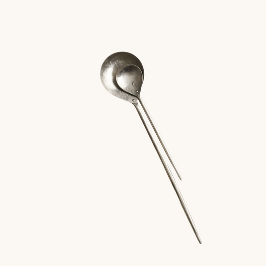 Forge Pewter Spoon Pair