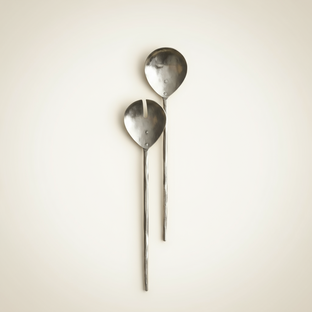 Hammered Serving Set