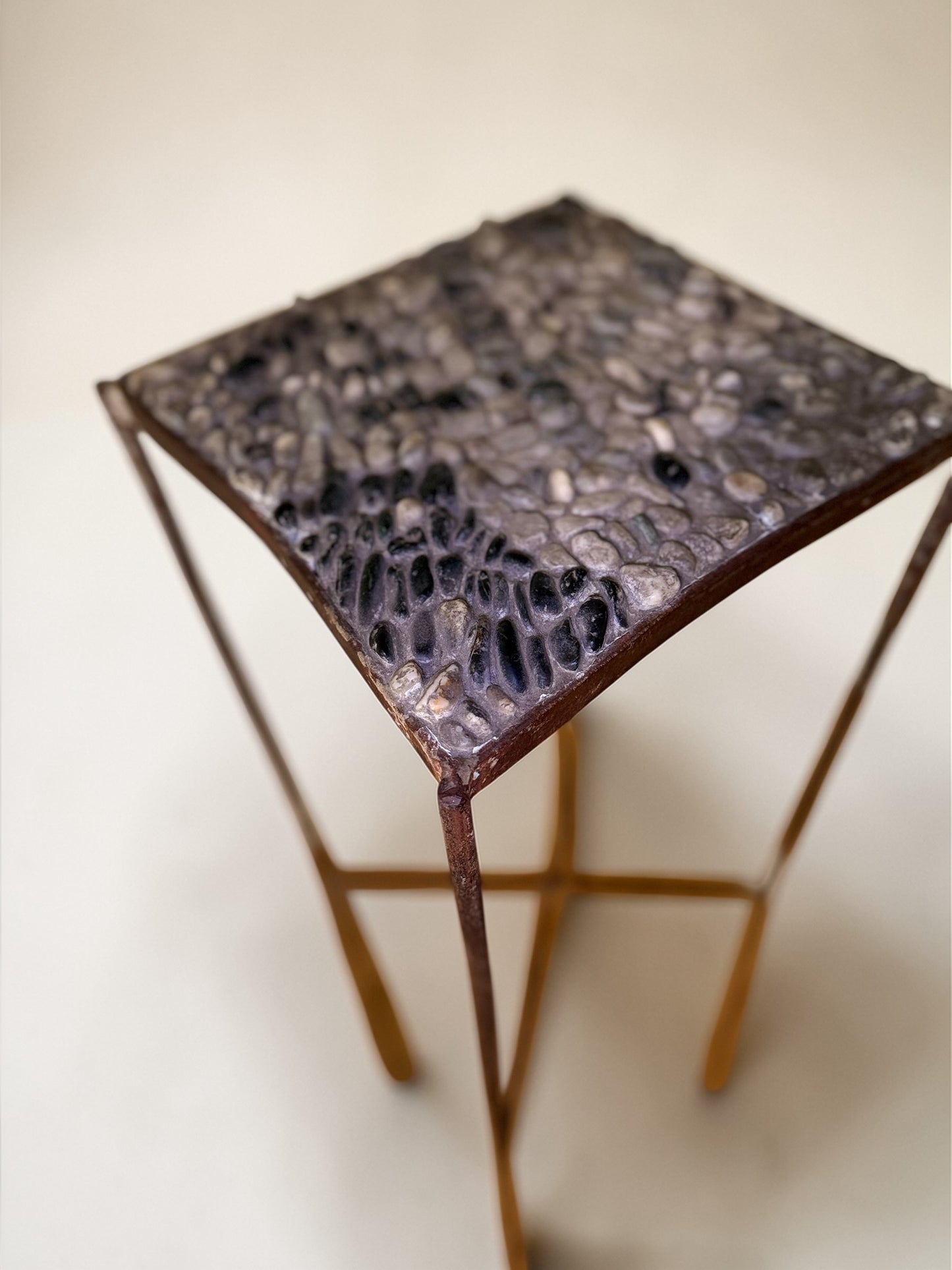 Vintage Italian Modernist Wrought Iron Furniture