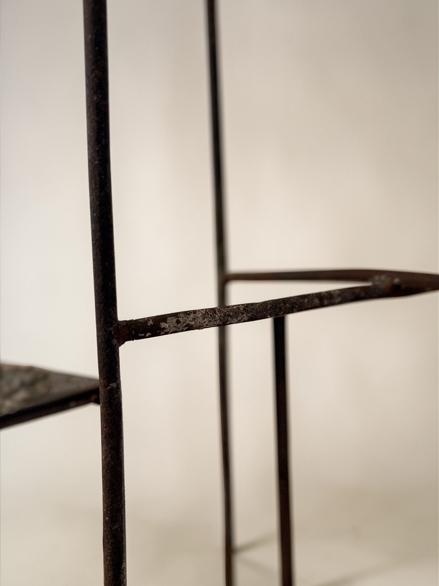 Vintage Italian Modernist Wrought Iron Furniture