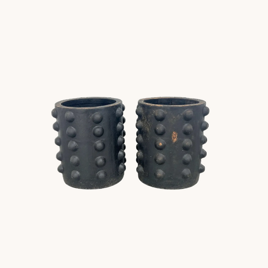Vintage Raised Relief Ceramic Planter - 1 Available