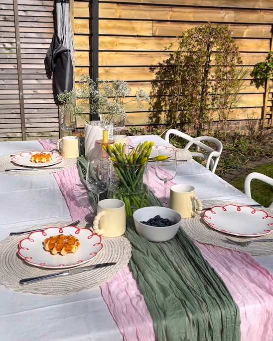 Set of 2 Cloud Ceramic Dinner Plates - Cute Whimsical Eclectic Dinnerware Set - Set of 2 Cloud Ceramic Dinner Plates - INSPECIAL HOME