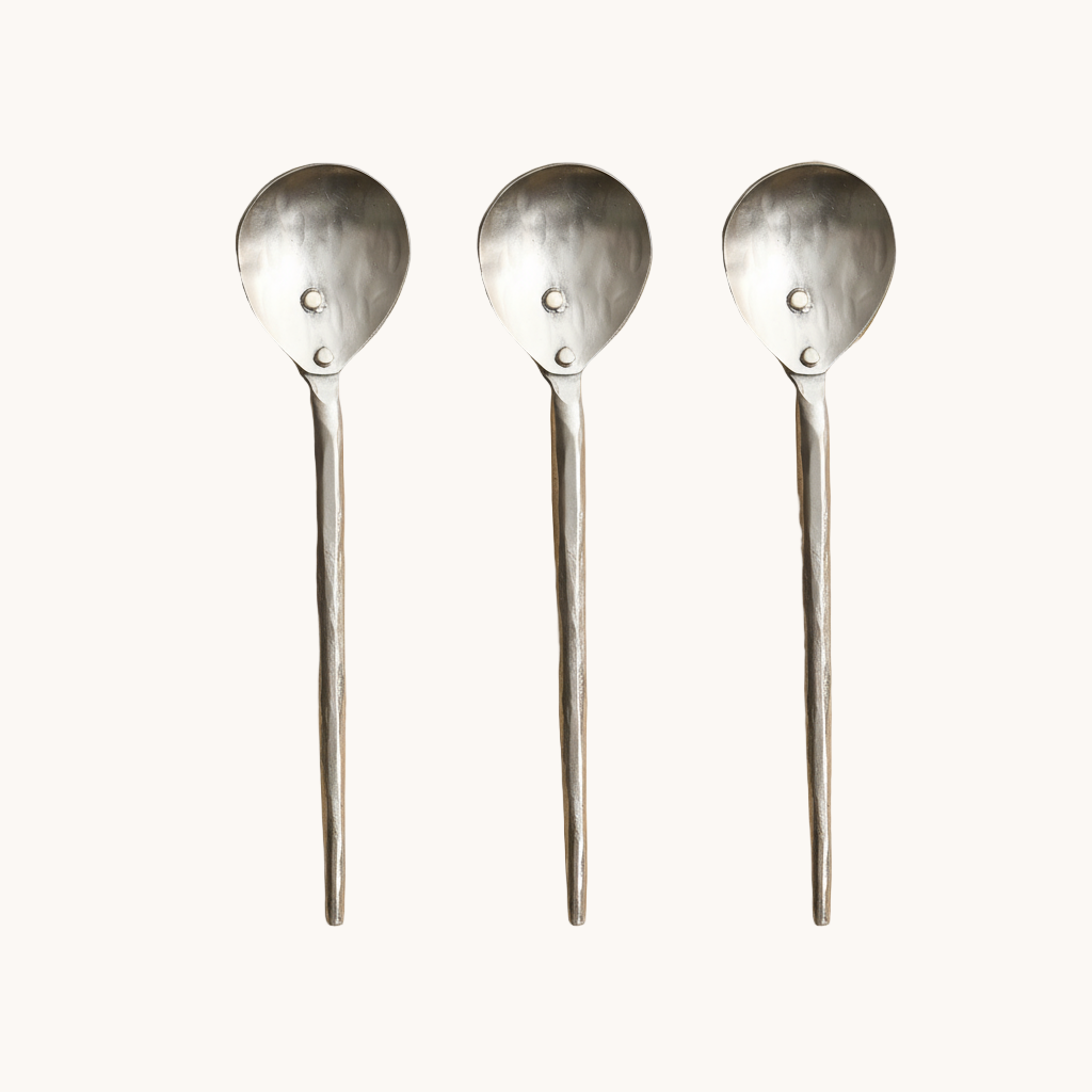 Petite Serving Spoons — Set of 3