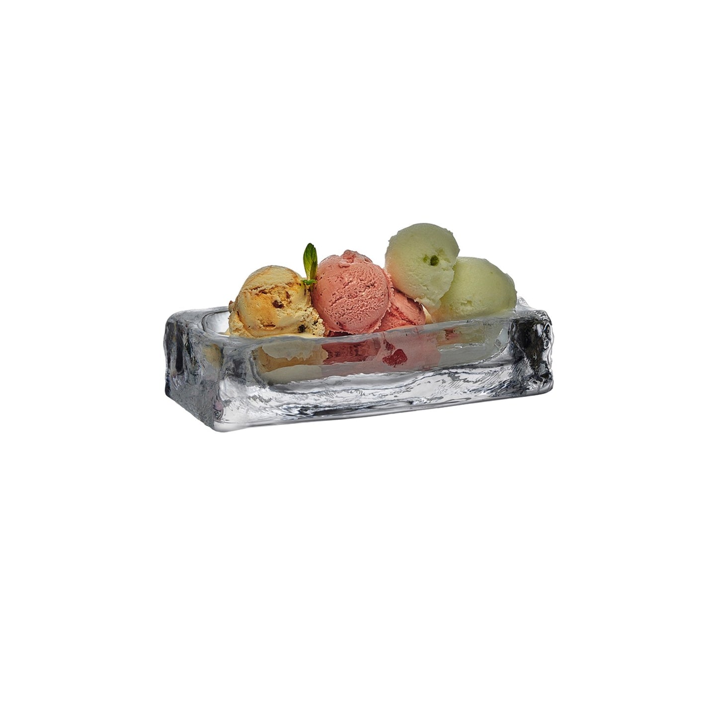 Ice Cube Ice Cream Cup Rectangular