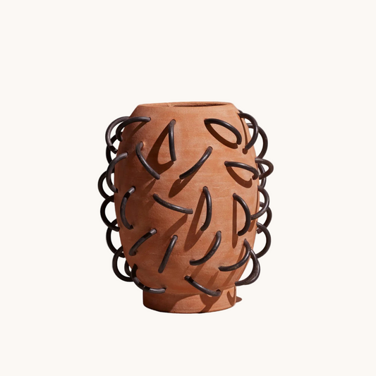 Sabana Terracotta + Iron Vessel Tall