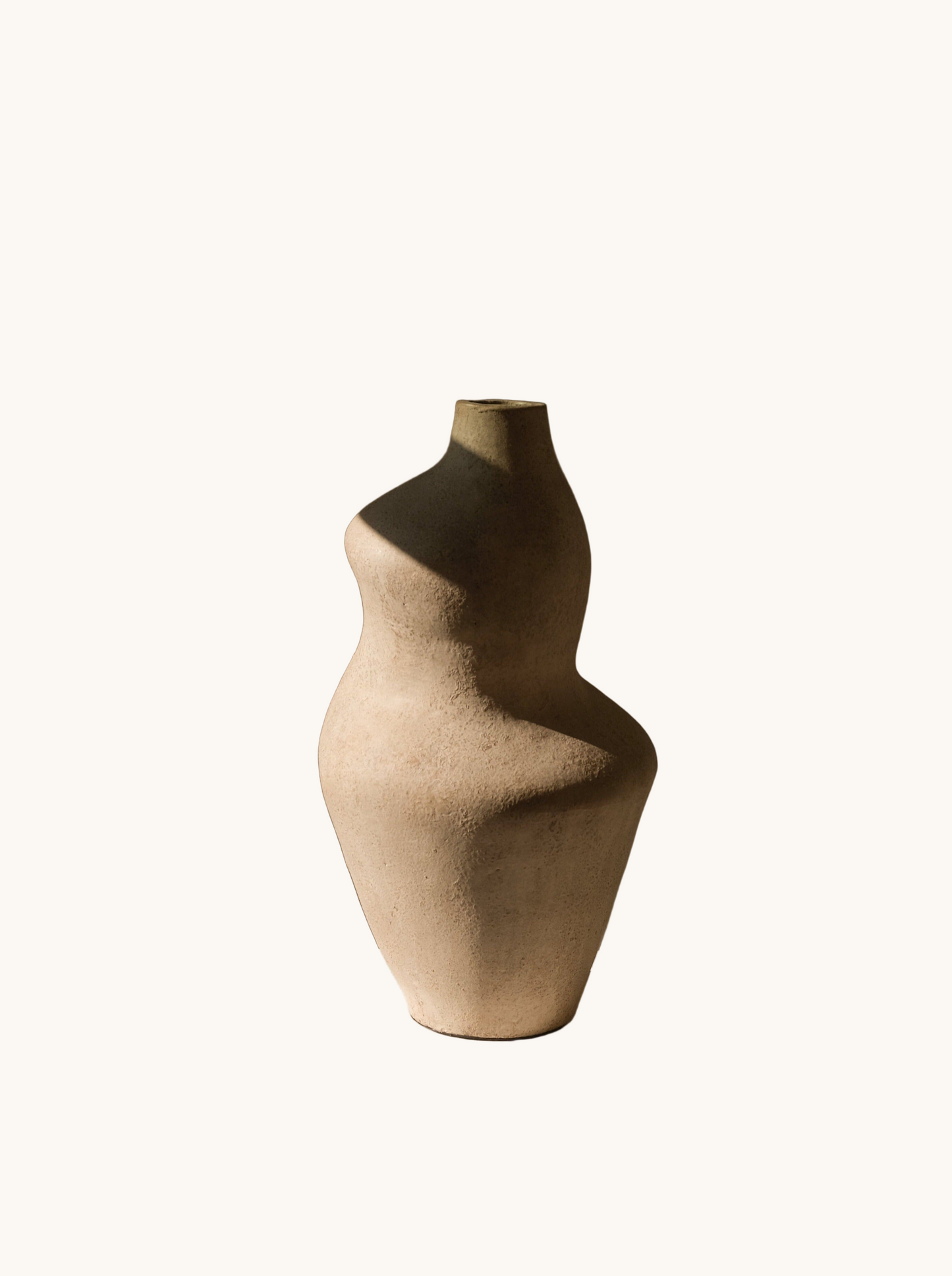 Sculptural Terracotta Vase
