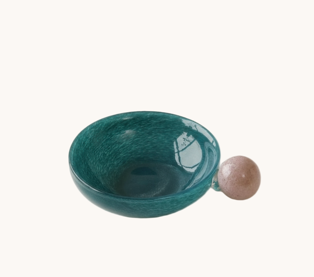 Sorbet Bloom Glass Bowl